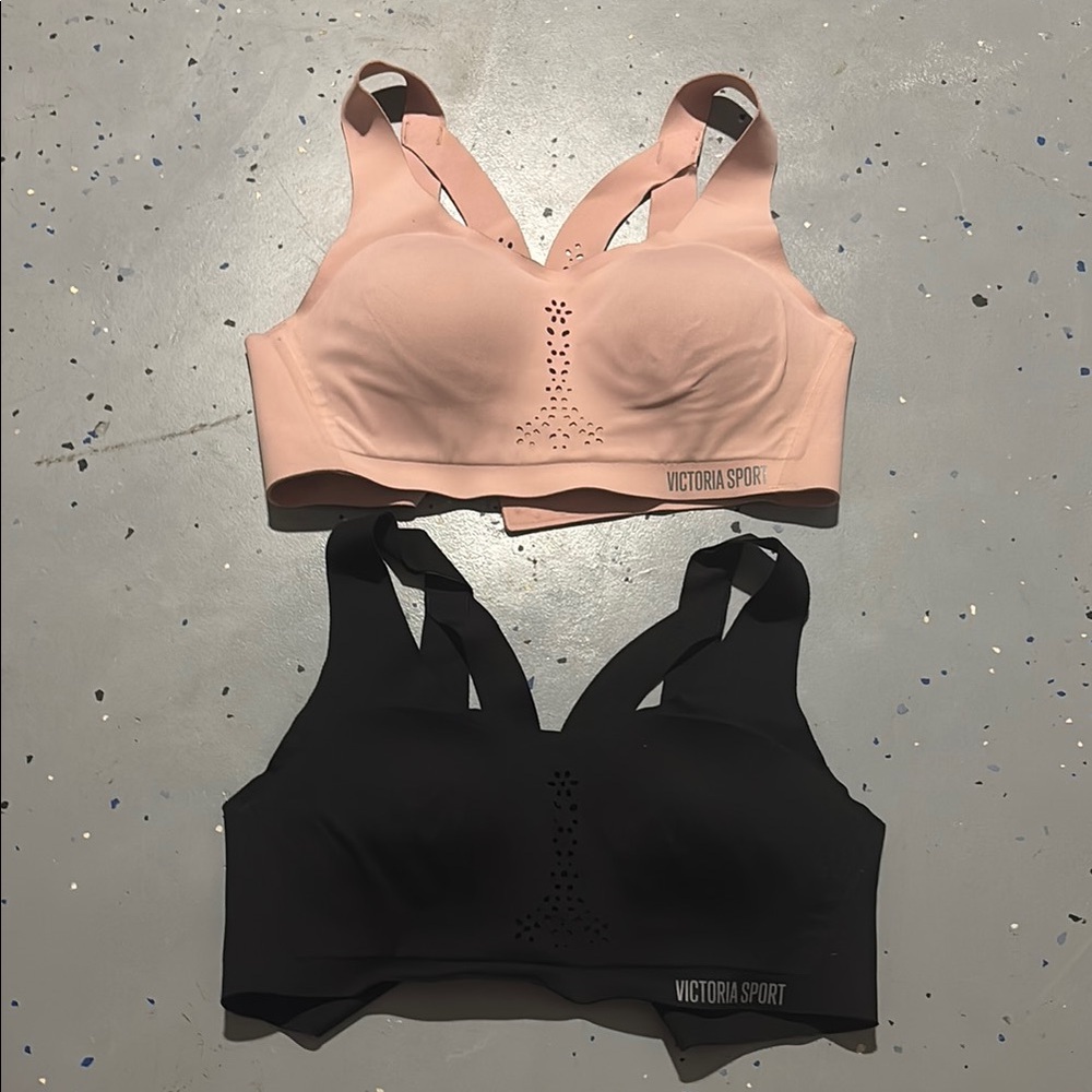 Women's Pink and Black Sports Bras Victoria secret 32C